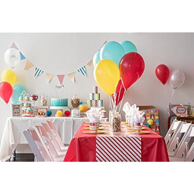 LUNCH NAPKINS (50 COUNT), BRIGHT RED - Image 2